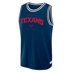 Houston Texans Elements Future Ground Jersey Tank Top Navy | Fanatics