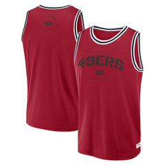 San Francisco 49ers Elements Future Ground Jersey Tank Top Scarlet | Fanatics