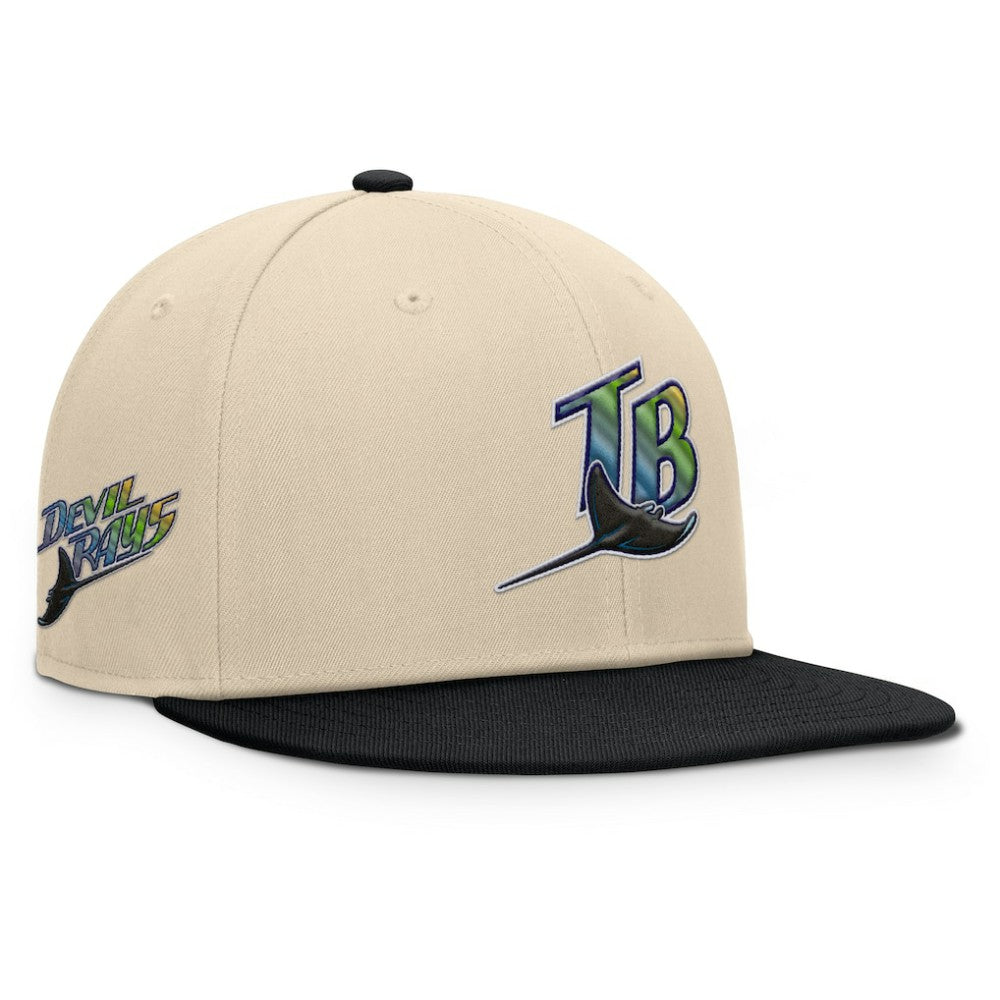 Tampa Bay Rays Fanatics Cooperstown Collection Bounder Snapback Hat - MLB