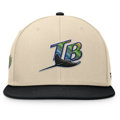 Tampa Bay Rays Fanatics Cooperstown Collection Bounder Snapback Hat - MLB
