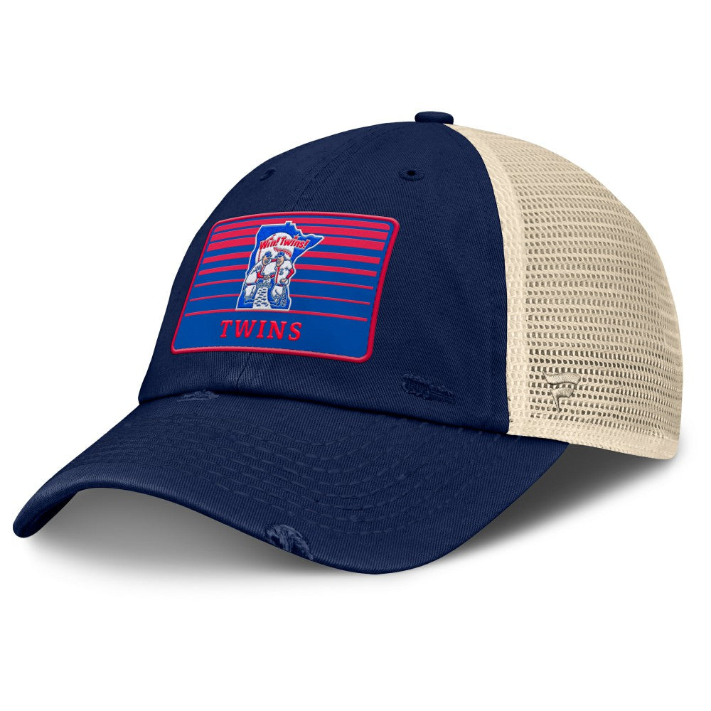 Minnesota Twins Fanatics Cooperstown Collection Eastbound Mesh Adjustable Hat - MLB