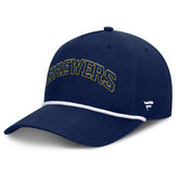Milwaukee Brewers Fanatics Clubhouse Foul Ball A-Frame Adjustable Hat - MLB