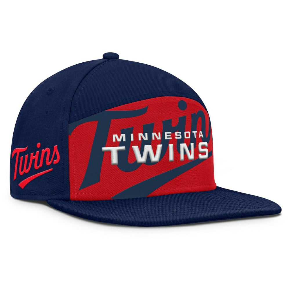 Minnesota Twins Fanatics Clubhouse Splitter Snapback Hat - MLB
