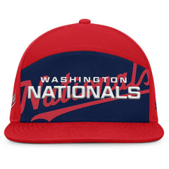 Washington Nationals Fanatics Clubhouse Splitter Snapback Hat - MLB