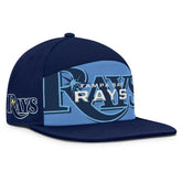 Tampa Bay Rays Fanatics Clubhouse Splitter Snapback Hat - MLB