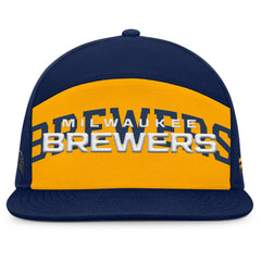 Milwaukee Brewers Fanatics Clubhouse Splitter Snapback Hat - MLB