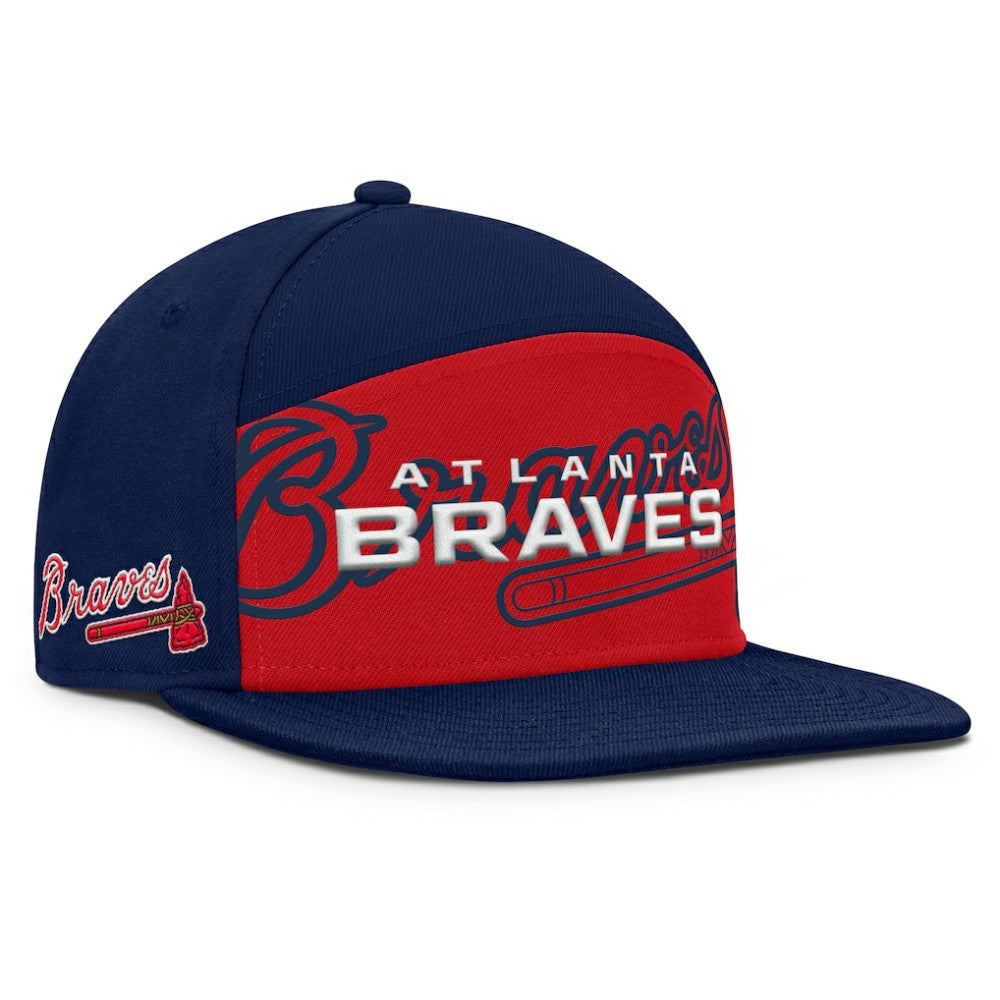 Atlanta Braves Fanatics Clubhouse Splitter Snapback Hat - MLB