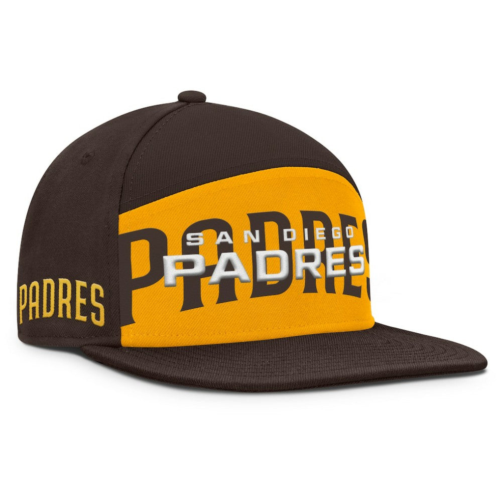 San Diego Padres Fanatics Clubhouse Splitter Snapback Hat - MLB