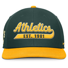 Athletics Nike Pro Performance Snapback Hat - MLB