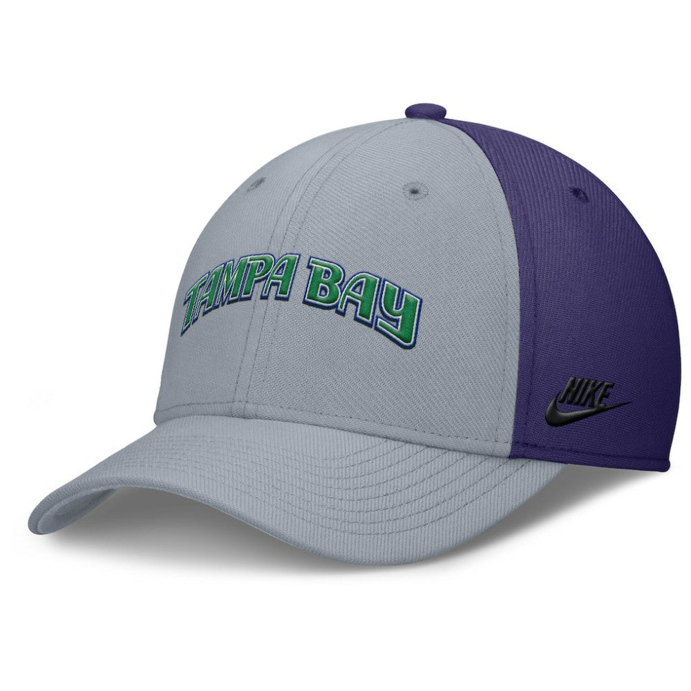 Tampa Bay Rays Nike Rise Swoosh Performance Flex Hat - MLB