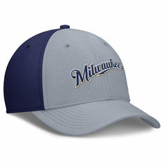 Milwaukee Brewers Nike Rise Swoosh Performance Flex Hat - MLB