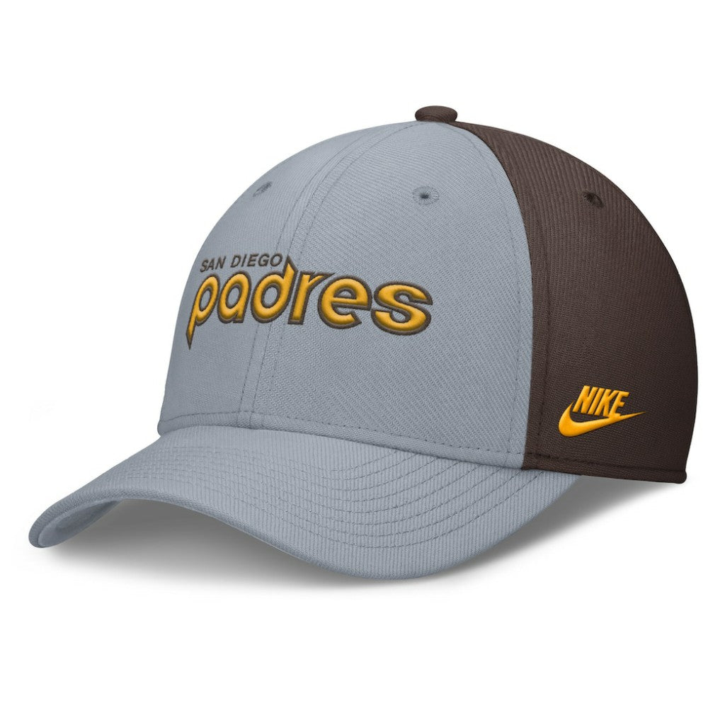 San Diego Padres Nike Rise Swoosh Performance Flex Hat - MLB