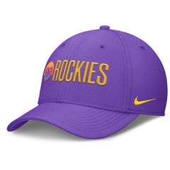 Colorado Rockies Nike 2025 City Connect Rise Swoosh Performance Flex Hat - MLB
