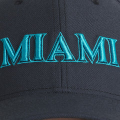 Miami Marlins Nike 2025 City Connect Performance Swoosh Flex Hat - MLB