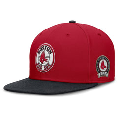 Boston Red Sox Nike Cooperstown Two-Tone Dri-FIT Round Bill True Fitted Hat - MLB