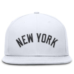 New York Yankees Nike Wordmark Dri-FIT Round Bill True Fitted Hat - MLB