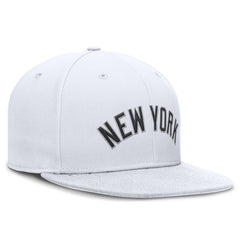 New York Yankees Nike Wordmark Dri-FIT Round Bill True Fitted Hat - MLB
