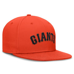 San Francisco Giants Nike Wordmark Dri-FIT Round Bill True Fitted Hat - MLB