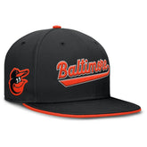 Baltimore Orioles Nike Primetime Dri-FIT Round Bill True Fitted Hat - MLB