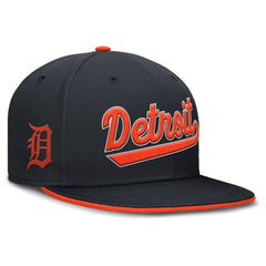 Detroit Tigers Nike Primetime Dri-FIT Round Bill True Fitted Hat - MLB