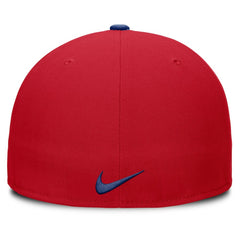 Philadelphia Phillies Nike Primetime Dri-FIT Round Bill True Fitted Hat - MLB