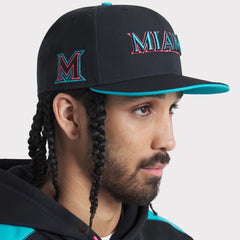 Miami Marlins Nike 2025 City Connect Performance Fitted Hat - MLB