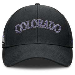 Colorado Rockies Nike Rise Gaberdine Adjustable Hat - MLB