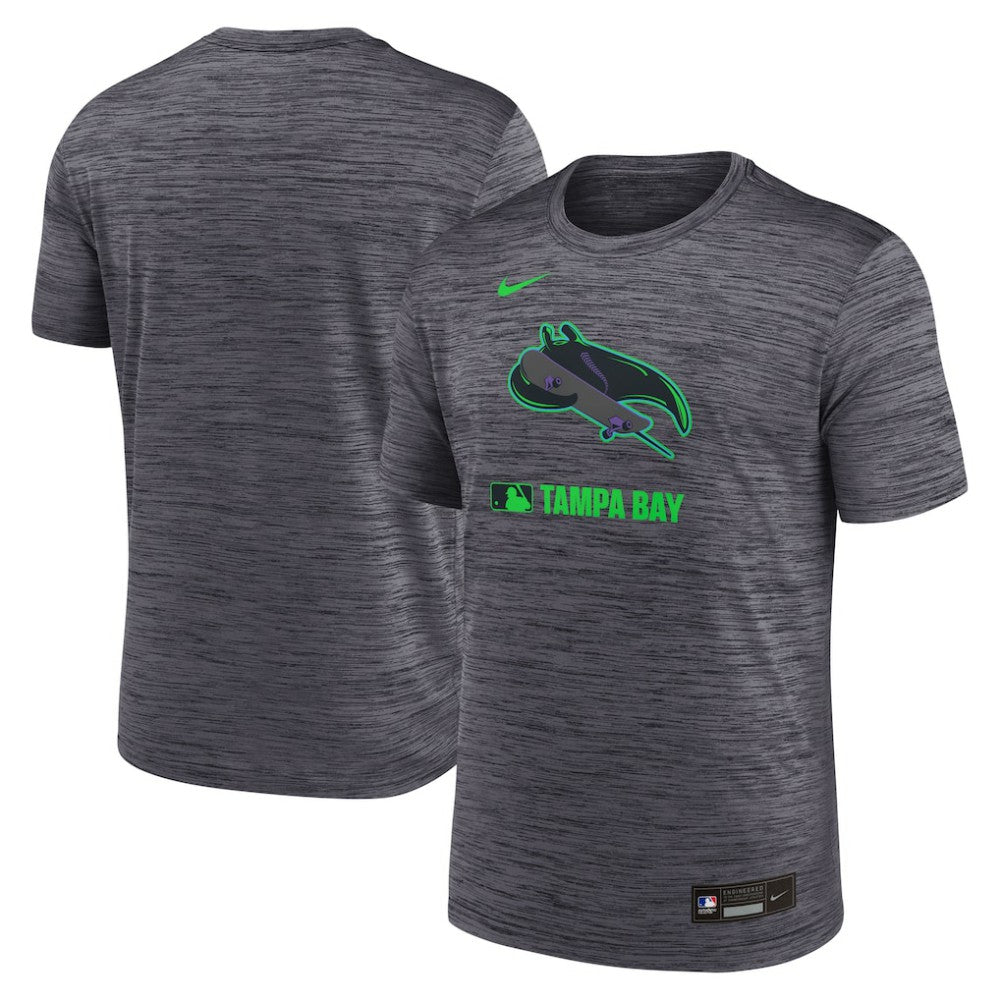 Tampa Bay Rays Nike Authentic Collection City Connect Velocity Dri-FIT T-Shirt - MLB