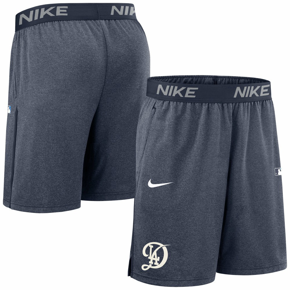 Los Angeles Dodgers Nike Authentic Collection City Connect Performance Knit Shorts - MLB