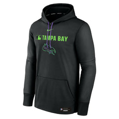 Tampa Bay Rays Nike Authentic Collection City Connect Therma Pullover Hoodie - MLB