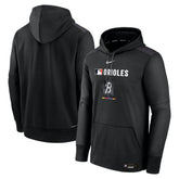 Baltimore Orioles Nike Authentic Collection City Connect Therma Pullover Hoodie - MLB