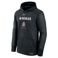 Baltimore Orioles Nike Authentic Collection City Connect Therma Pullover Hoodie - MLB