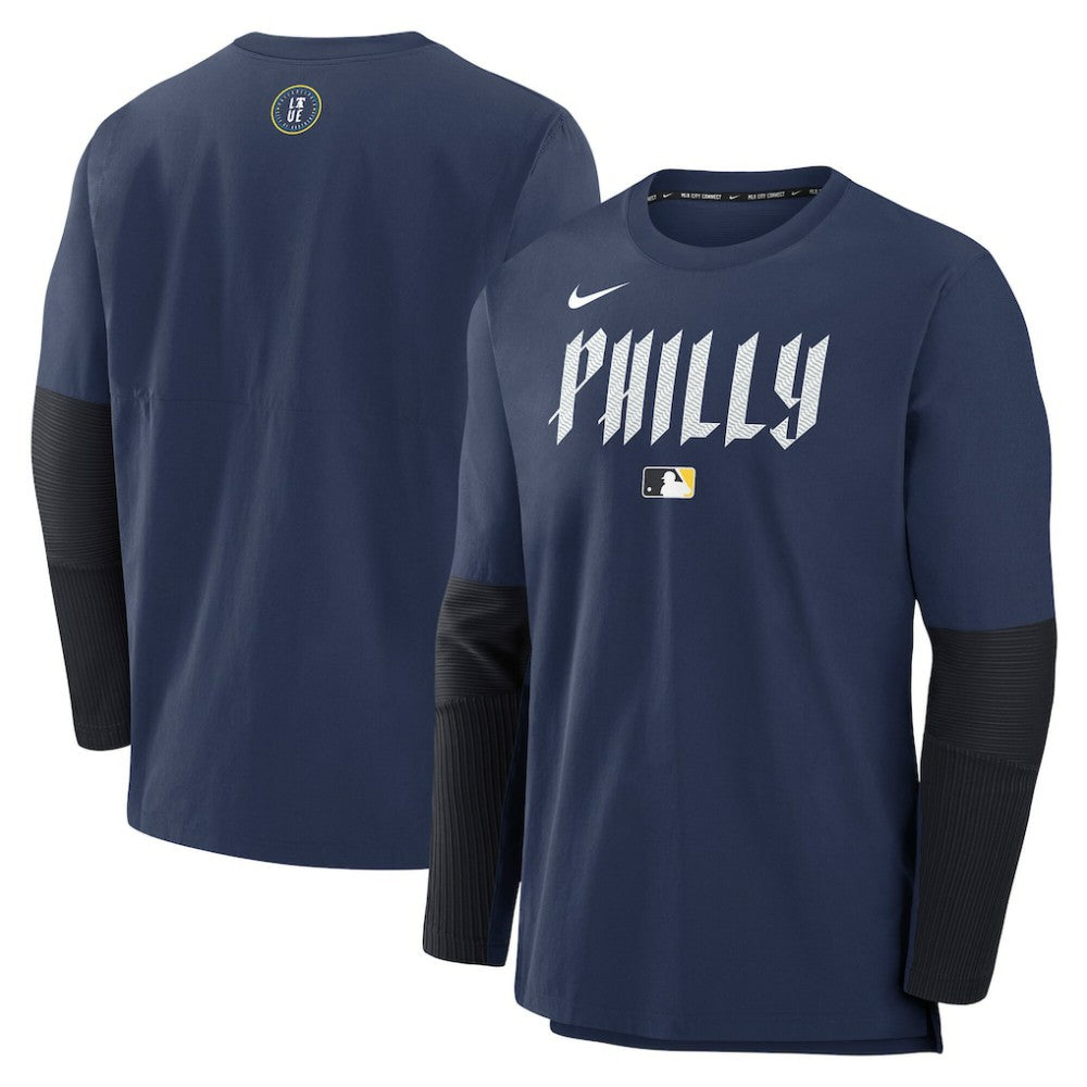 Philadelphia Phillies Nike 2025 City Connect Authentic Collection Player Dri-FIT Lightweight Pullover - MLB