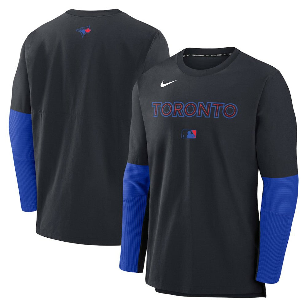 Toronto Blue Jays Nike 2025 City Connect Authentic Collection Player Dri-FIT Lightweight Pullover - MLB