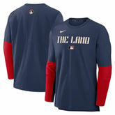 Cleveland Guardians Nike 2025 City Connect Authentic Collection Player Dri-FIT Lightweight Pullover - MLB