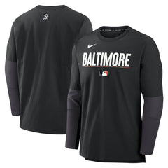 Baltimore Orioles Nike 2025 City Connect Authentic Collection Player Dri-FIT Lightweight Pullover - MLB
