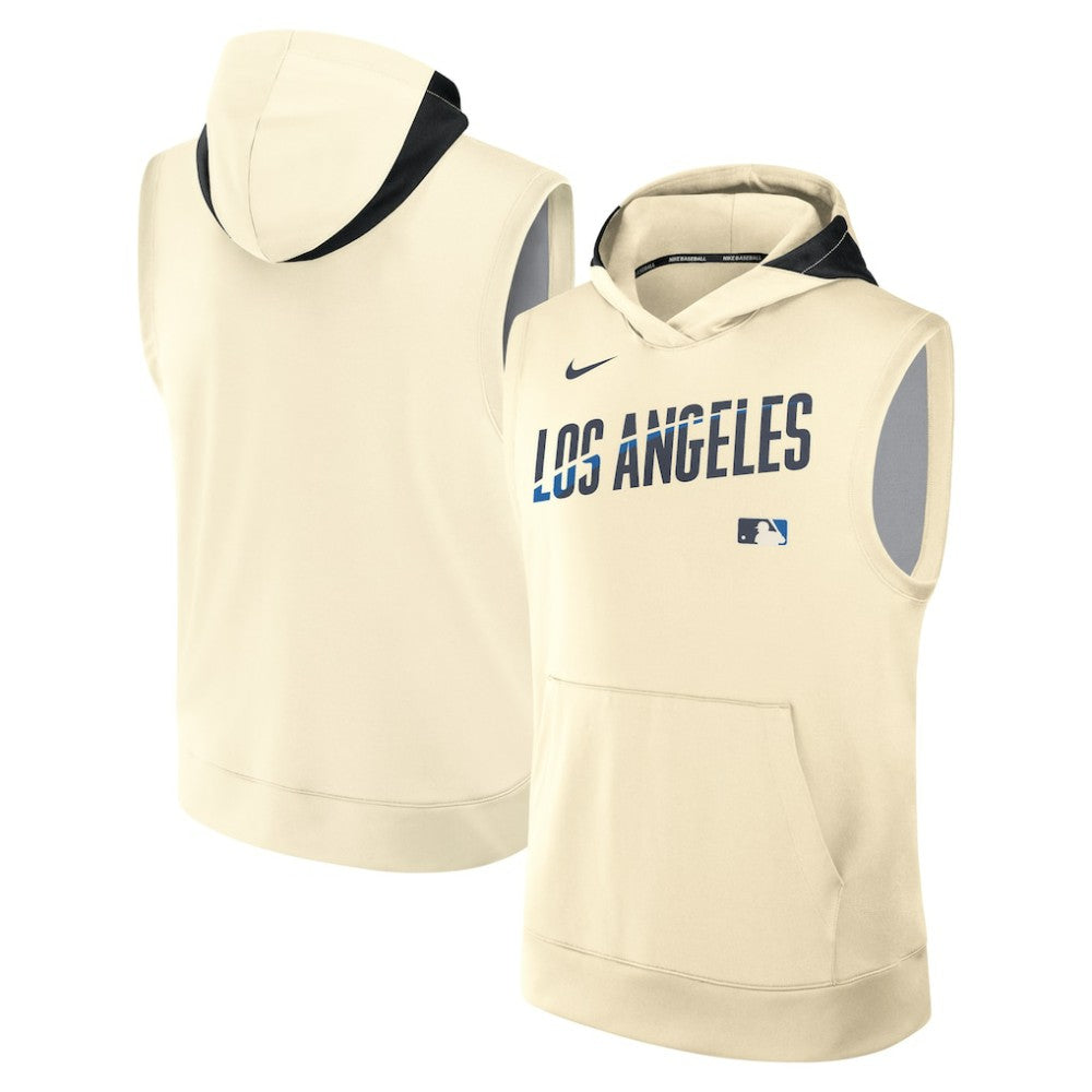 Los Angeles Dodgers Nike 2025 City Connect Authentic Collection Dri-FIT Sleeveless Hoodie - MLB