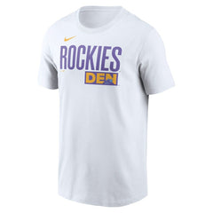 Colorado Rockies Nike City Connect Wordmark T-Shirt - MLB