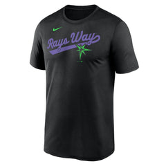 Tampa Bay Rays Nike City Connect Team Phrase Script Legend Performance T-Shirt - MLB