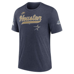 Houston Astros Nike Cooperstown Collection Eras Tri-Blend T-Shirt - MLB