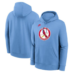 St. Louis Cardinals Nike Cooperstown Collection Logo Club Hoodie - MLB