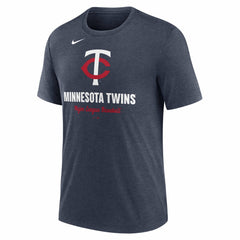 Minnesota Twins Nike Logo Tri-Blend T-Shirt - MLB