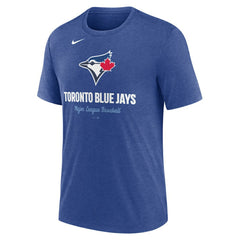 Toronto Blue Jays Nike Logo Tri-Blend T-Shirt - MLB