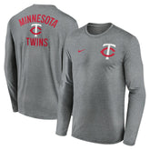 Minnesota Twins Nike 2-Hit Legend Dri-FIT Long Sleeve T-Shirt - MLB