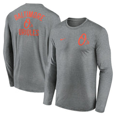 Baltimore Orioles Nike 2-Hit Legend Dri-FIT Long Sleeve T-Shirt - MLB