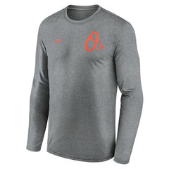 Baltimore Orioles Nike 2-Hit Legend Dri-FIT Long Sleeve T-Shirt - MLB