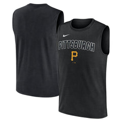 Pittsburgh Pirates Nike Knockout Dri-FIT Muscle Tank Top - MLB