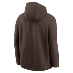 San Diego Padres Nike Logo Club Fleece Hoodie - MLB