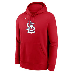 St. Louis Cardinals Nike Logo Club Fleece Hoodie - MLB
