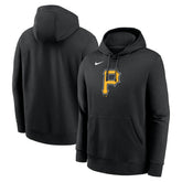Pittsburgh Pirates Nike Logo Club Fleece Hoodie - MLB